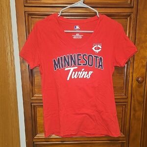 Genuine Merchandise Red Baseball Tee